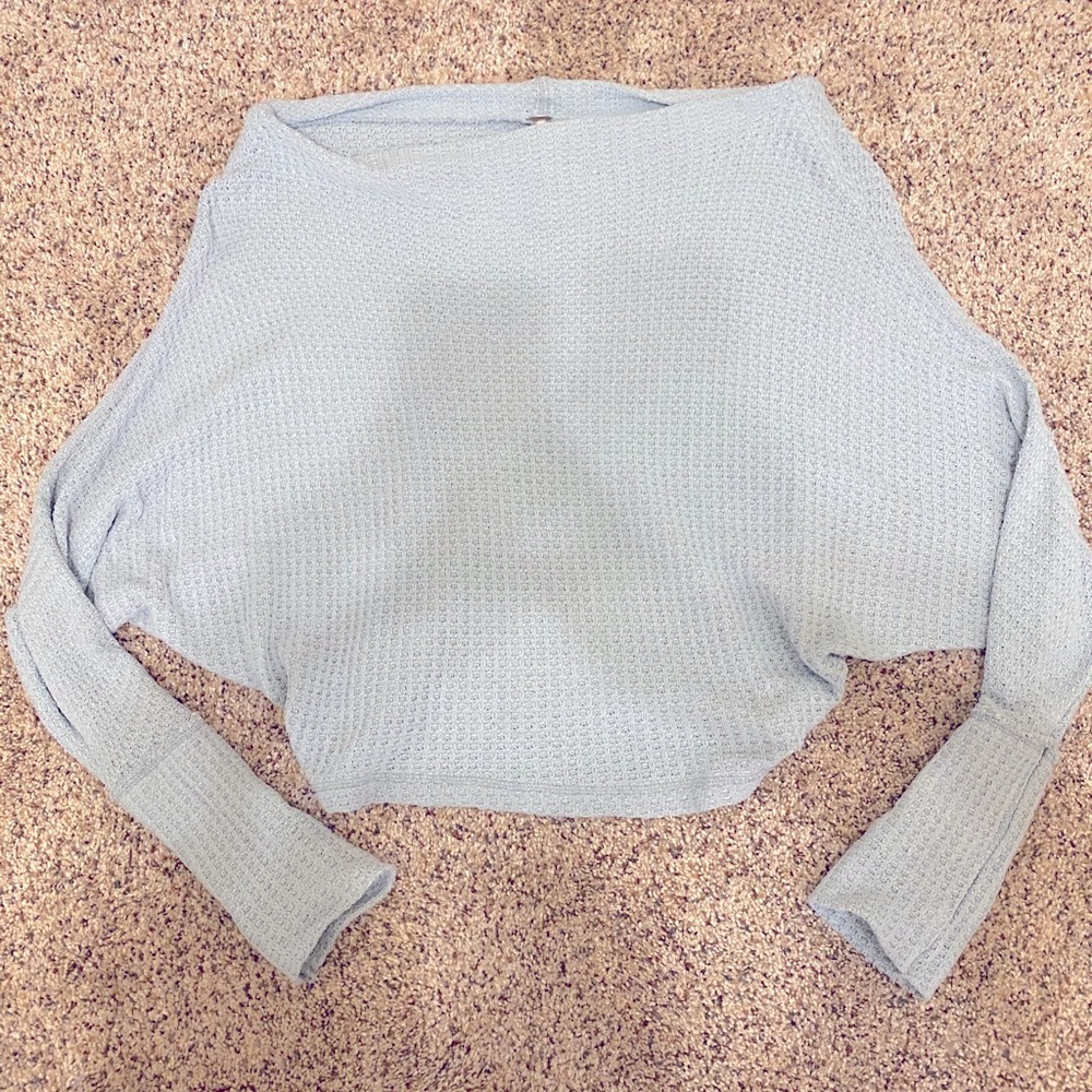 Free People off the shoulder dolman sweater